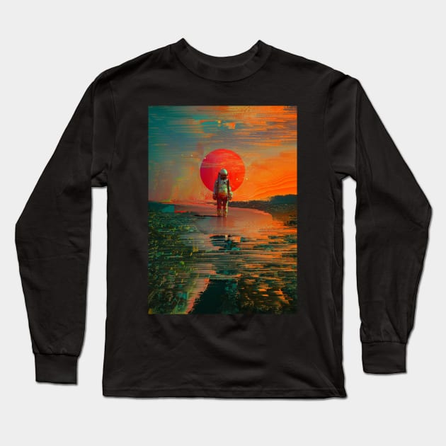 The Blast Long Sleeve T-Shirt by nicebleed